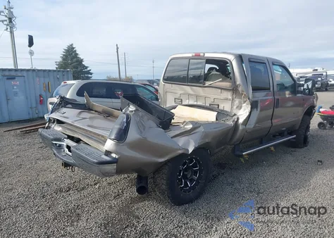 2002 Ford F-250 Lariat/Xl/Xlt из США, поврежденный, VIN 1FTNW21F02EA78707